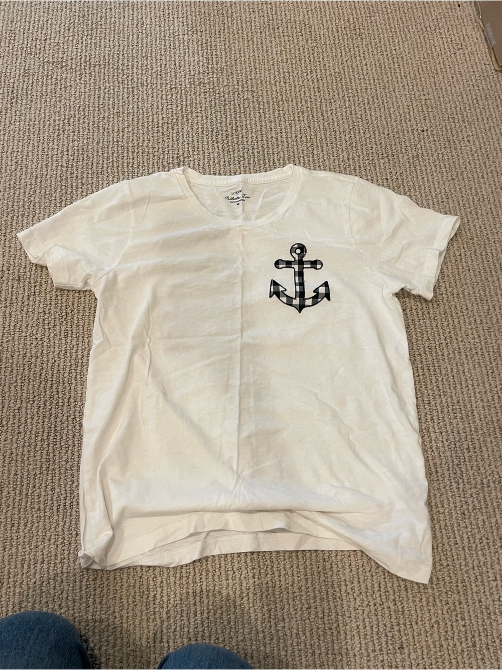 J Crew Anchor Tee